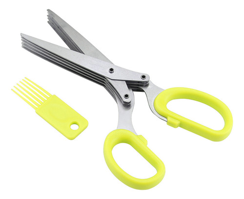 Tijeras De Cocina De 5 Capas De Acero Inoxidable