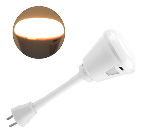 Sensor De Cuerpo Humano, Luz Nocturna Led, Enchufe Esta