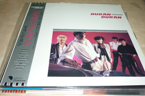 Duran Duran 1er Disco Vinilo Japon Excelente Obi Insert