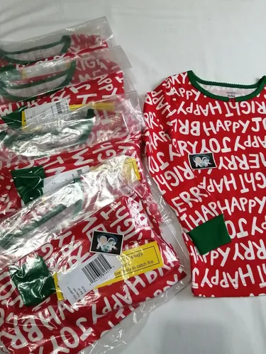 Pijama Carter's Niño Y Niña Navidad En Algodón 6 A 7 Años 7t