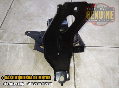Base De Motor Izquierda De Toyota Yaris Sincronico 06 2010