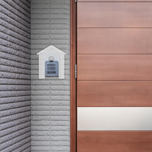 Cubierta De Timbre, Caja Protectora Transparente Impermeable
