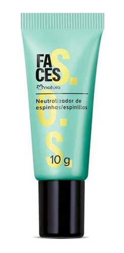 Neutralizador De Espinhas Facial Natura Faces 10g