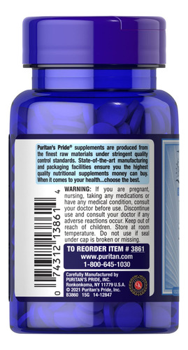 Puritan's Pride Vitamina B-12 2500 Mcg 100 Microdisolventes