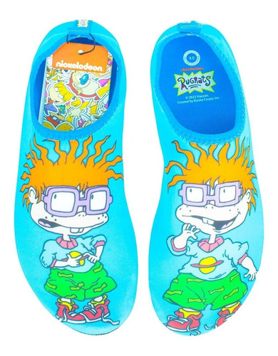 Imagen 4 de 4 de Aqua Shoes Niño Rugrats Celeste Moletto