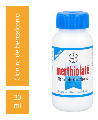 Merthiolate Blanco Frasco Con 30 Ml