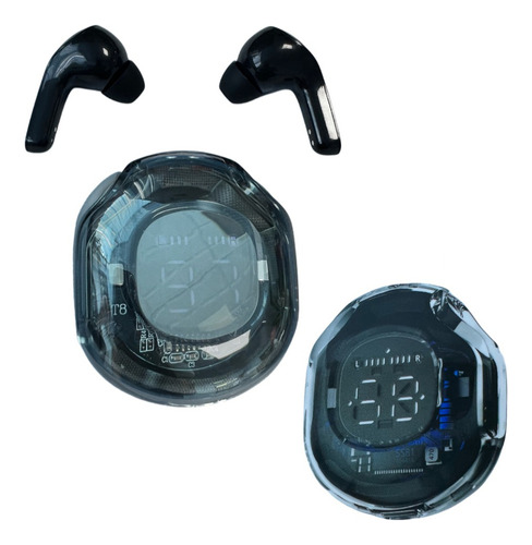 Audífonos Inalámbricos Cristal Led Táctil In-ear Handfree .