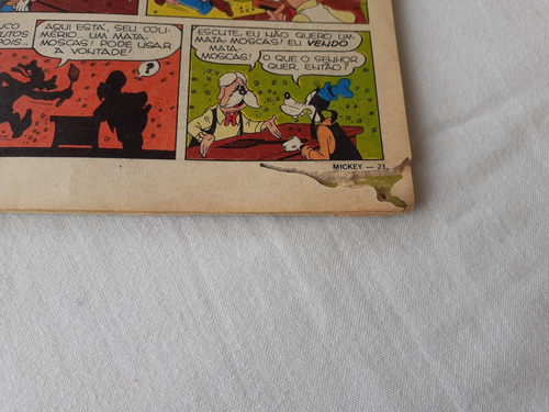 Mickey Nº 265 - Irmãos Metralha - 1974 - Estado Regular (Usado)