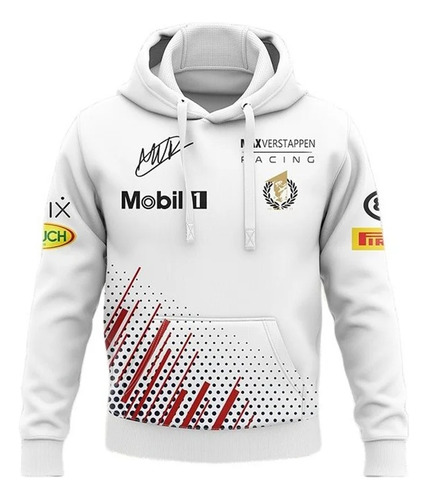 Sudadera Estampada Con Capucha 3d Del Campeón Mundial De F1
