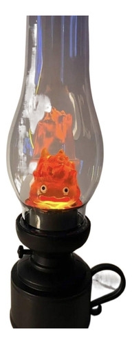 Calcifer Candelabro Llama Luz Nocturna Adorno Regalo Niños