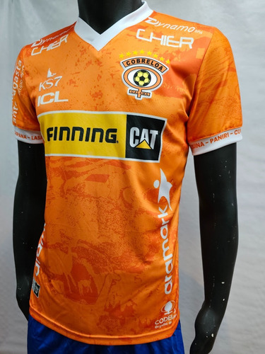 Imagen 6 de 8 de Camiseta Cobreloa 2023 Ks7 Titular Naranja Original