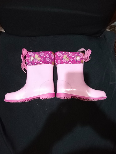 Botas De Lluvia Para Niñas Muy Poco Uso