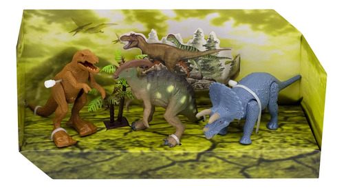 Set De Dinosaurios 3 En 1 Rs002-1 Dinosaurs Island Toys