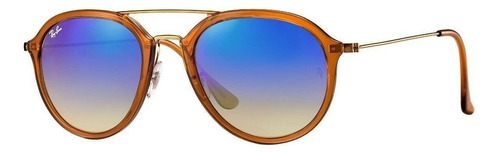 Ray Ban Rb4253 62388b Aviator Highstreet Azul Cafe Original