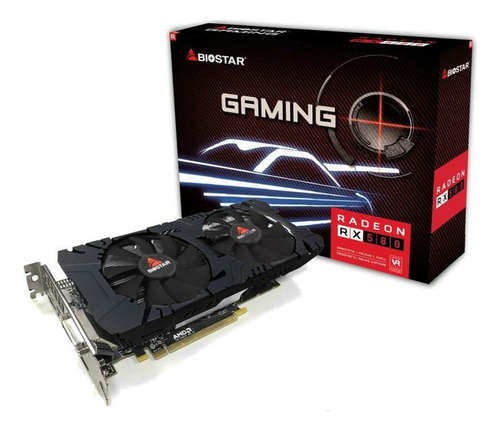 Tarjeta De Video Biostar Radeon Rx580 2048sp 8gb Ddr5 Nnet