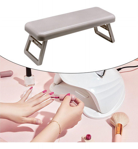 Reposabrazos Plegable Para Uñas, Alfombrilla Para Mesa De