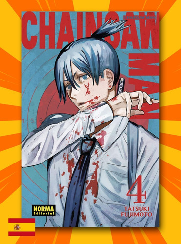 Chainsaw Man Vol 4 Manga Idioma Español Editorial Norma