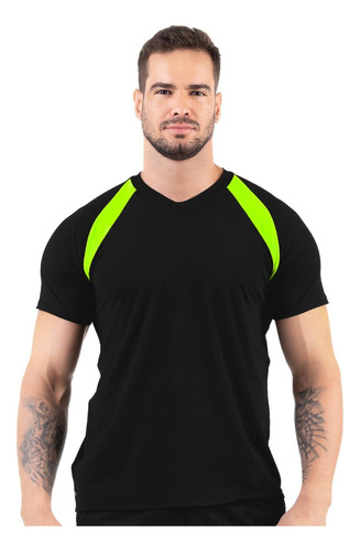 Camiseta Masculina Basica Academia Esportiva Proteção Uv