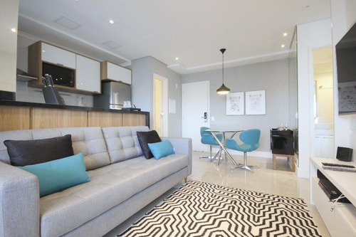 Imagem 6 de 30 de Apartamento Sofisticado Com 1 Suíte Para Alugar, 57 M² Por R$ 8.522/mês - Vila Olímpia - São Paulo/sp - Ap19378