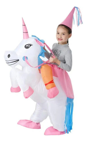 Disfraz Inflable De Unicornio Para Adultos Y Ni?os