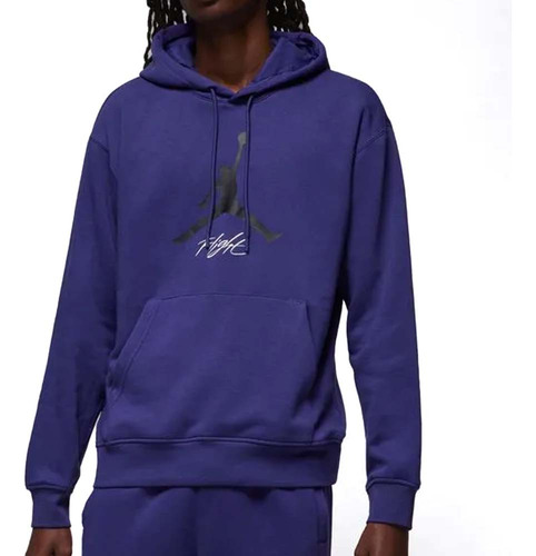 Hoodie Jordan Brand Ess Fleece Baseline-purpura