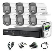 Comprar Kit Seguridad Hikvision Dvr 8ch + 1tb + 6 Cámaras Full Color
