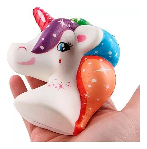 Squishy Unicornios 10cm Anti Stress 55254 Color Blanco