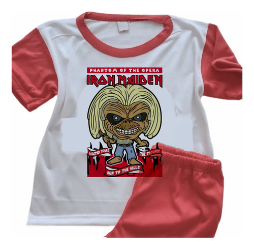 Pijamas Motorhead Heavy Metal Infantiles Estampadas - 7308