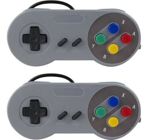 Controlador Usb Hevituwhe 2-pack Gamepad Snes Para Pc/mac