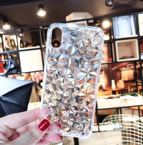 Capa Case Transparente Diamante Xiaomi Redmi Note 6 Pro