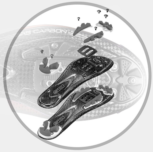 Imagem 4 de 4 de Sapatilha Sidi Mtb Tiger 2 Srs Carbon Preta, 2021