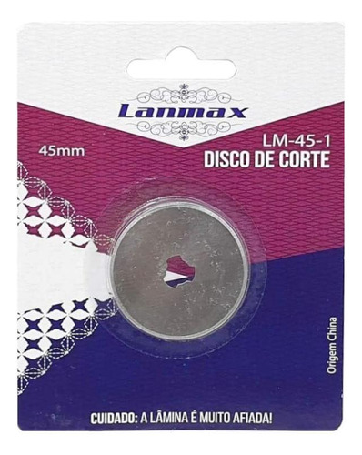 Refil Lâmina Cortador Circular Lanmax 45mm