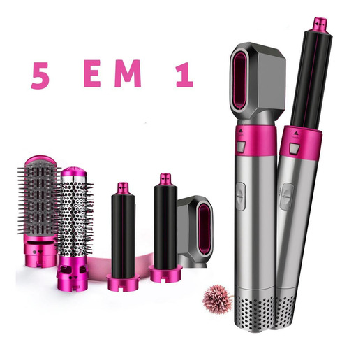 Escova Modeladora 5 Em 1 Secadora Potente 110v