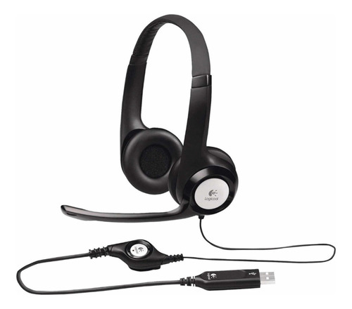 Auriculares Logitech H390 Negro