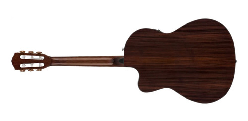 Imagen 8 de 8 de Guitarra criolla clásica Fender Classic Design CN-140SCE para diestros natural gloss