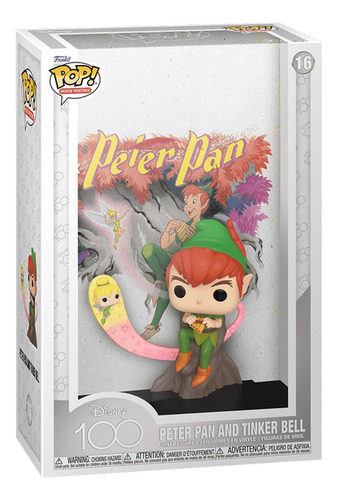 Funko Pop Movie Posters Disney 100 Peter Pan And Tinker Bell