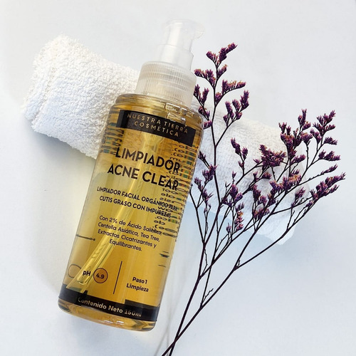Acne Clear Limpiador Con Ac. Salicilico 2% 150 Ml