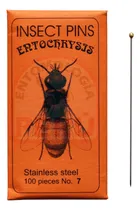 Comprar Agujas Alfileres Entomologicos Número 7 Entochrysis Insectos