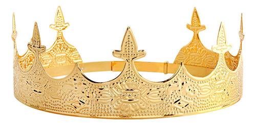 Diadema Vintage Con Forma De Corona De Rey Para Hombre, Boda