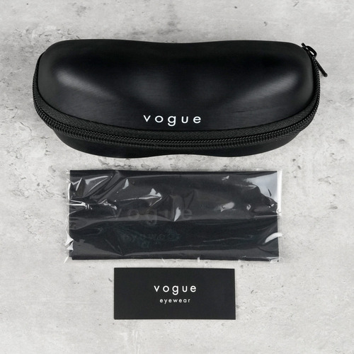 Anteojos De Sol Vogue Solar Vo4332s Talle L Armazón 514980 Light Violet Y Lente Blue