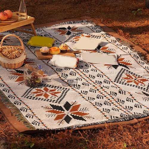 Manta Bohemia, Manta De Picnic, Alfombra De Viaje 90cmx180cm