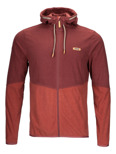 Polerón Hombre Lippi Stripes Nano-f Full Zip Hoody Terracota