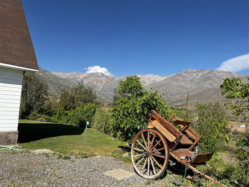 Parcela En Venta Con Casa,nogales,san Francisco De Los Andes