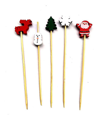 5 Palitos De De Natal, Palitos De, Espetos De Veado 50
