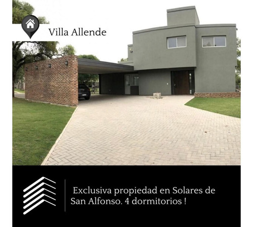 Imagen 1 de 15 de Villa Allende, Categoría 4 Dormitorios - Seguridad 24hs