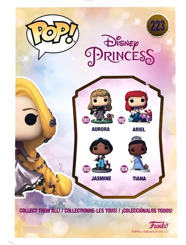 Funko Pop Rapunzel Disney Princess Edición Especial #223