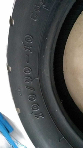 Pneu 100/90-10 S1 Lead110/burgman125 Muito Novo