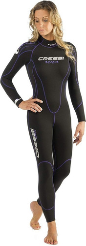 Traje Neopreno Cressi Modelo Maya Lady Buceo Y Apnea