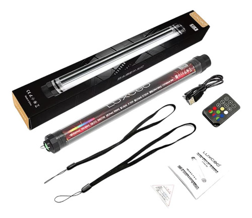 Bastão Led Luxceo Rgb Com Controle P7rgb Para Fotografia