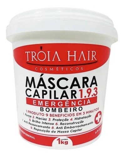 Imagem 3 de 10 de Progressiva Organica Troia Hair + Máscara Emergência De 1k
